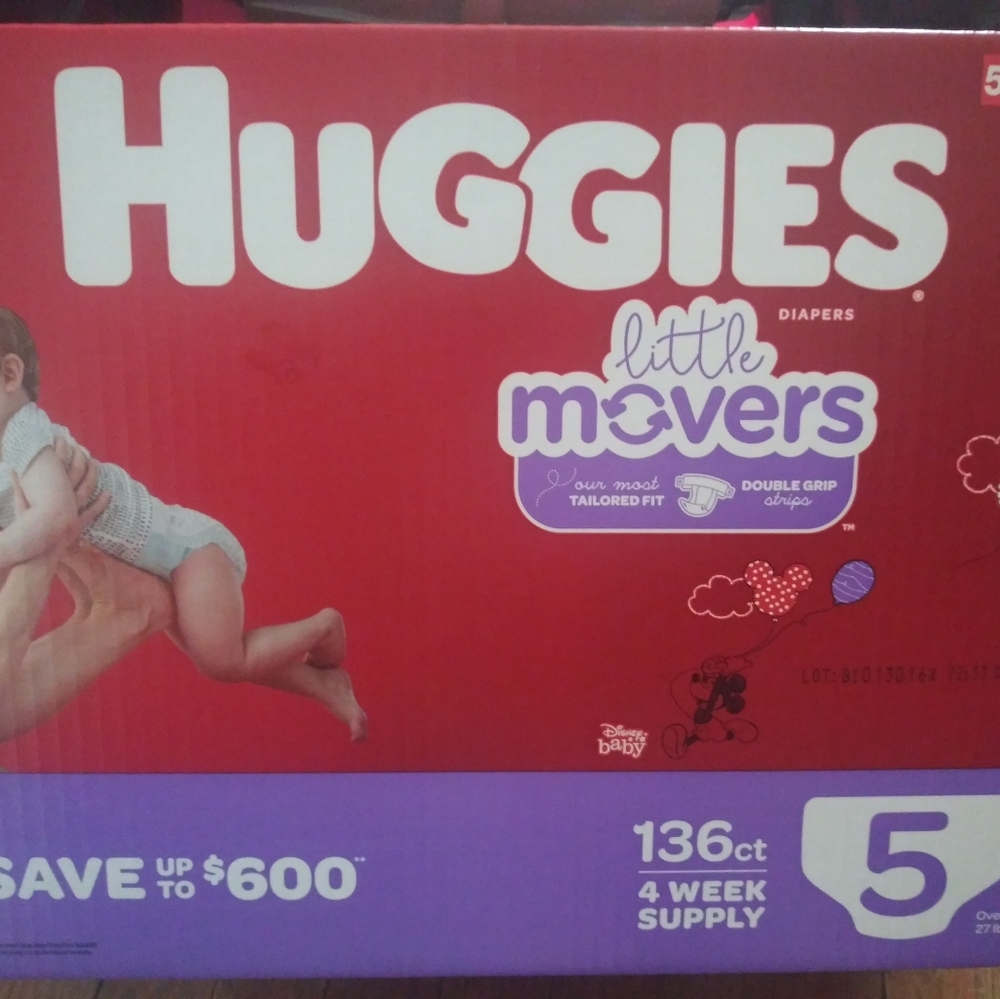 Diapers size 5